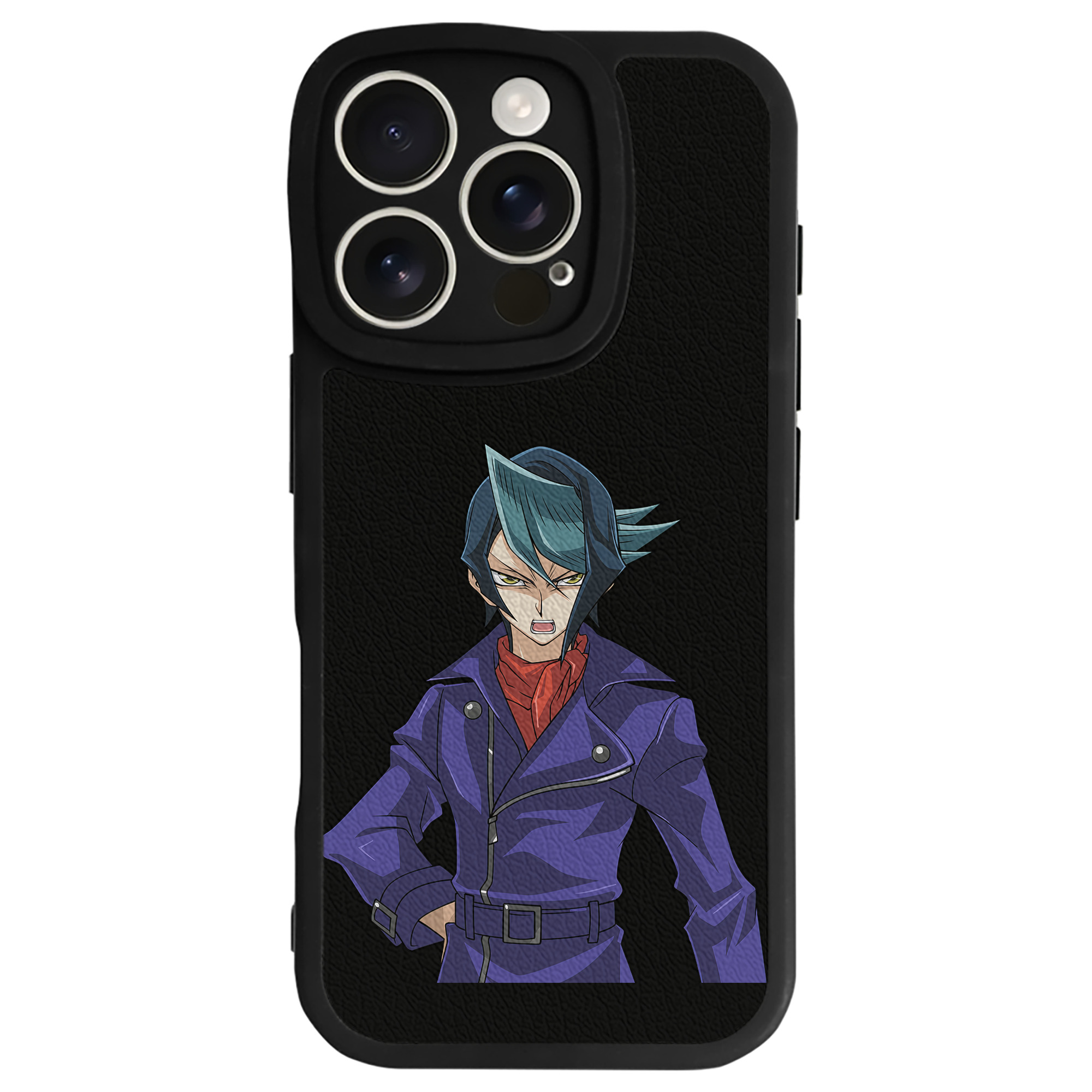 遊☆戯☆王 Yu-Gi-Oh! 【iPhone 16シリーズ対応】シリコンスマホケース（レザー調） 材質：シリコン